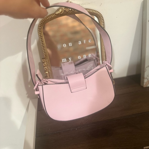 ALDO Aliel Mini Bubblegum Pink Shoulder Bag - Picture 3 of 8